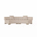 Felix Orbit 4-Seater Arc - Moonbeam / Buttermilk Oak