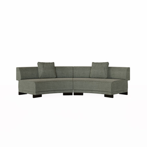 Felix Orbit 4-Seater Arc - Moss Tweed / Matt Black Ash