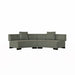 Felix Orbit 4-Seater Arc - Moss Tweed / Matt Black Ash