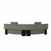 Felix Orbit 4-Seater Arc - Moss Tweed / Matt Black Ash