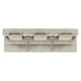 Hugo Byron 3-Seater Armless Sofa - Nougat Speckle