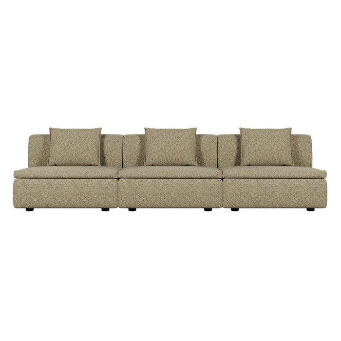 Hugo Byron 3-Seater Armless Sofa - Staunch Camouflage