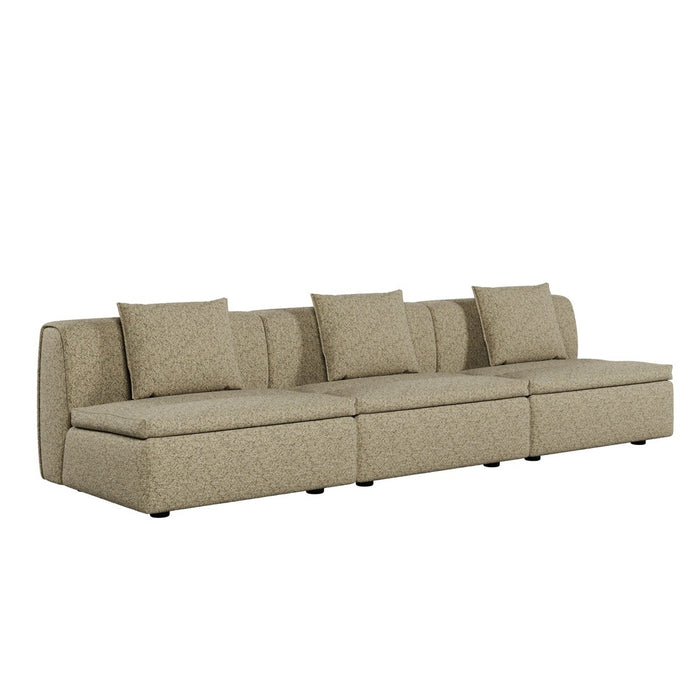 Hugo Byron 3-Seater Armless Sofa - Staunch Camouflage