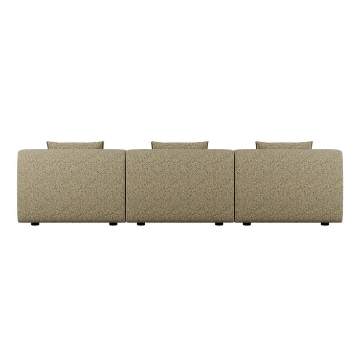 Hugo Byron 3-Seater Armless Sofa - Staunch Camouflage