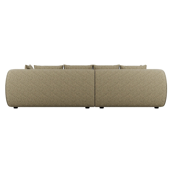 Hugo Byron 3-Seater Left Chaise Sofa with 2-Seater Arm - Staunch Camouflage