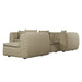 Hugo Byron 5-Seater L Shape Sofa with Ottoman - Staunch Camouflage