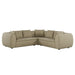 Hugo Byron 5-Seater L Shape Sofa with Arms - Staunch Camouflage