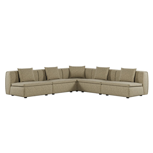 Hugo Byron 5-Seater L Shape Sofa - Staunch Camouflage