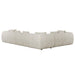 Hugo Byron 6-Seater Left L Shape Sofa with Arms - Nougat Speckle