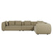 Hugo Byron 6-Seater Right L Shape Sofa with Arms - Staunch Camouflage