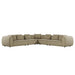 Hugo Byron 7-Seater L Shape Sofa with Arms - Staunch Camouflage