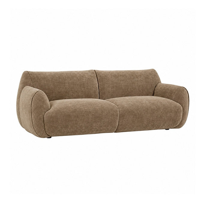 Hugo Rue Sofa - Soft Russet, studio shot on a white background