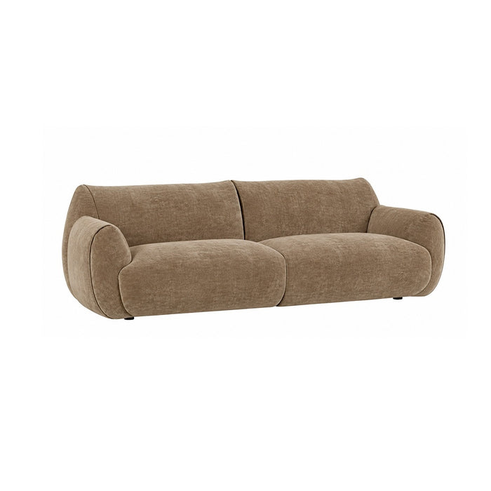 Hugo Rue 4 Seater Sofa - Soft Russet, studio shot on a white background