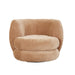 Hugo Vera Swivel 1 Seater Sofa - Sunkissed, studio shot on a white background