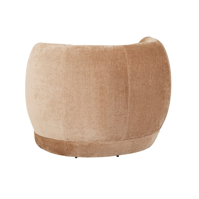 Hugo Vera Swivel 1 Seater Sofa - Sunkissed, studio shot on a white background