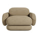 Juno Mello 1-Seater Sofa with Arms - Amber Weave / Oat Milk