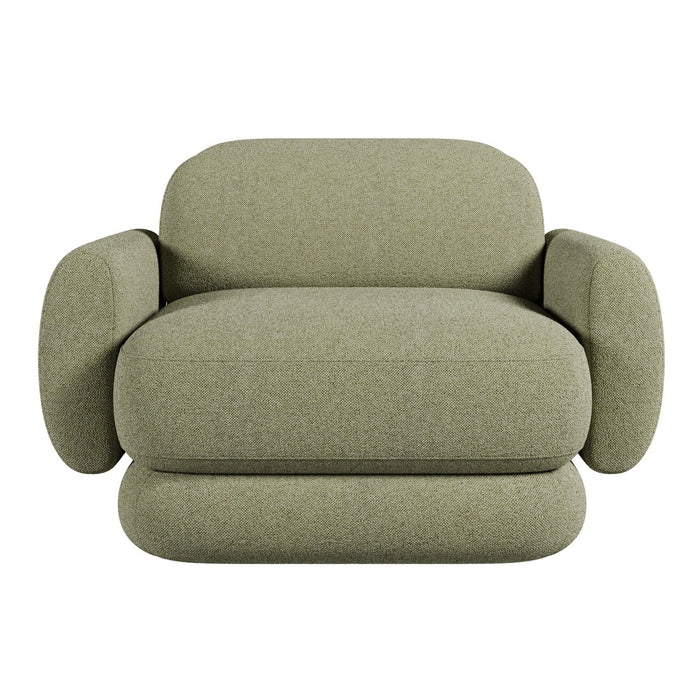 Juno Mello 1-Seater Sofa with Arms - Noyack Thyme / Clover