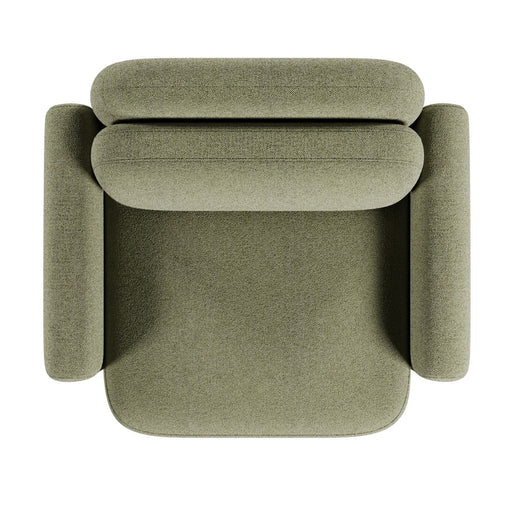 Juno Mello 1-Seater Sofa with Arms - Noyack Thyme / Clover