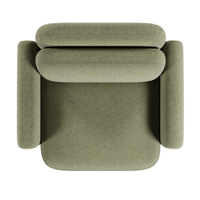 Juno Mello 1-Seater Sofa with Arms - Noyack Thyme / Clover