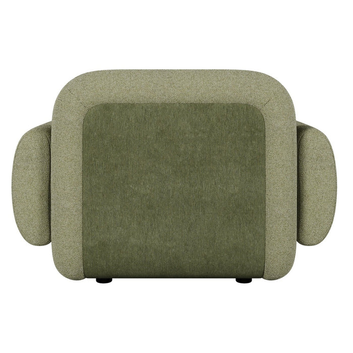 Juno Mello 1-Seater Sofa with Arms - Noyack Thyme / Clover