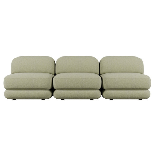 Juno Mello 3-Seater Armless Sofa - Noyack Thyme / Clover