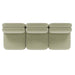 Juno Mello 3-Seater Armless Sofa - Noyack Thyme / Clover