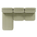 Juno Mello 3-Seater Reversible Chaise Sofa - Noyack Thyme / Clover