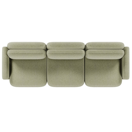 Juno Mello 3-Seater Sofa with Arms - Noyack Thyme / Clover