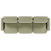 Juno Mello 3-Seater Sofa with Arms - Noyack Thyme / Clover