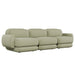 Juno Mello 3-Seater Sofa with Arms - Noyack Thyme / Clover