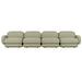 Juno Mello 4-Seater Sofa with Arms - Noyack Thyme / Clover
