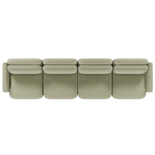 Juno Mello 4-Seater Sofa with Arms - Noyack Thyme / Clover