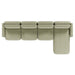 Juno Mello 4-Seater Reversible Chaise Sofa with Arms - Noyack Thyme / Clover
