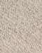 Tairua Round Floor Rug in Natural Straw, close-up of the wool and viscose pile and texture