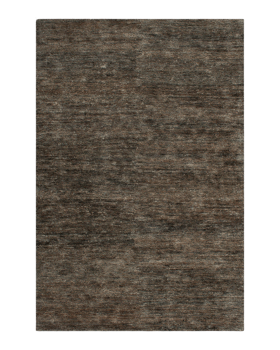 Fairbanks Floor Rug in Fossil, the whole rug shown flat on a plain background
