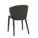 Theo Dining Chair - Lead Speckle - Black