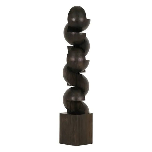Theron Curve Floor Sculpture - Ebony