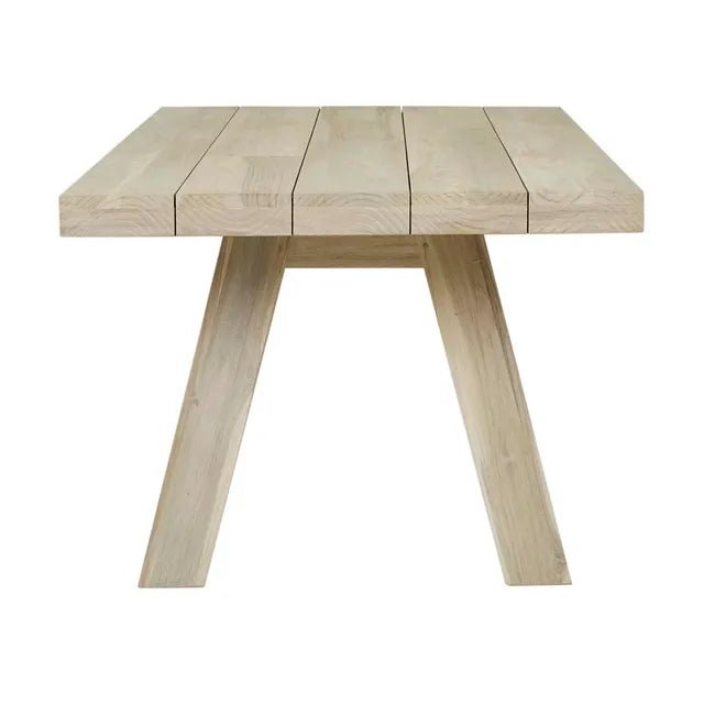 Tide Drift Dining Tables - Aged Teak