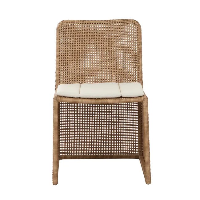 Tide Isle Dining Chair - Natural - Canvas Sand 51 x 59 x 82cm