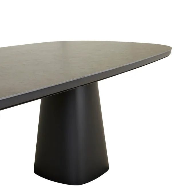 Valencia Dining Table - Charcoal Stone
