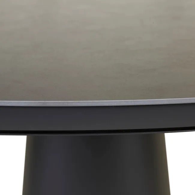 Valencia Dining Table - Charcoal Stone