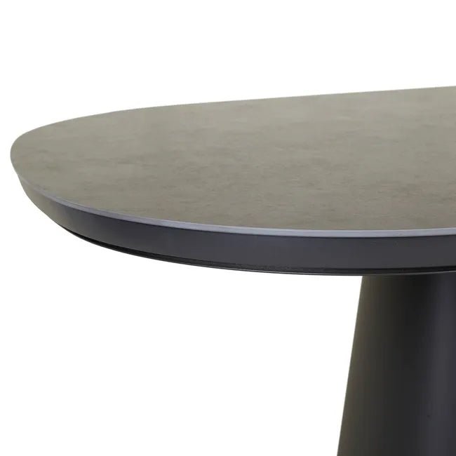Valencia Dining Table - Charcoal Stone