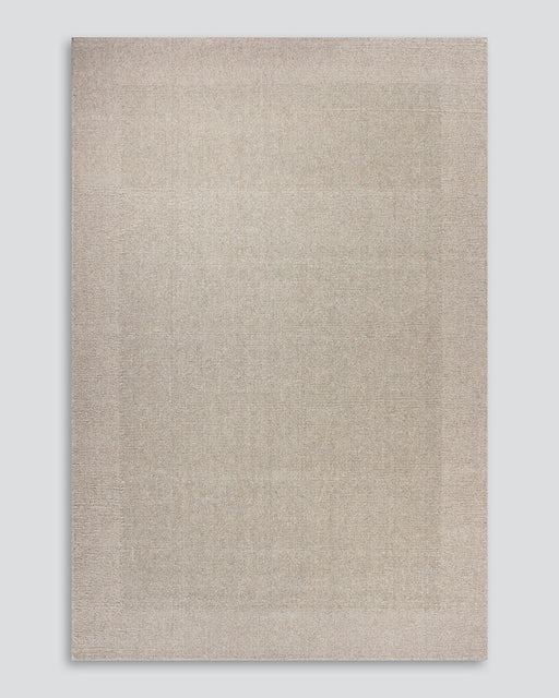 Vermont Floor Rug in Driftwood, the whole rug shown flat on a plain background