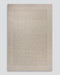 Vermont Floor Rug in Driftwood, the whole rug shown flat on a plain background