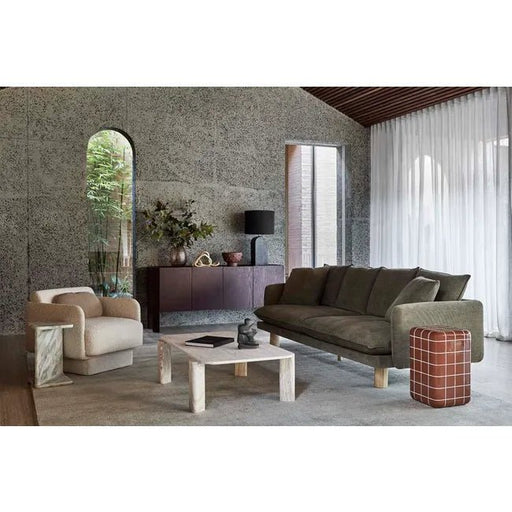 Vittoria Elliot 4 Seater Sofa - Copeland Olive