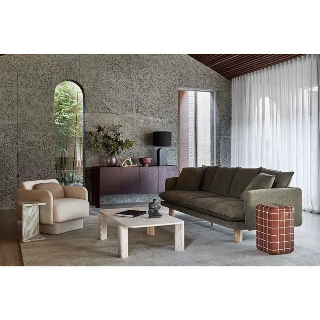 Vittoria Elliot 4 Seater Sofa - Copeland Olive