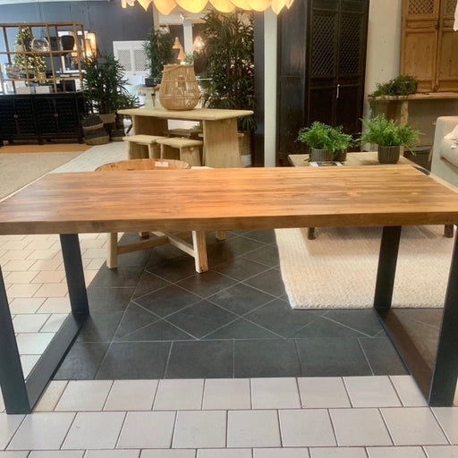 Amzi Teak Table & Benches