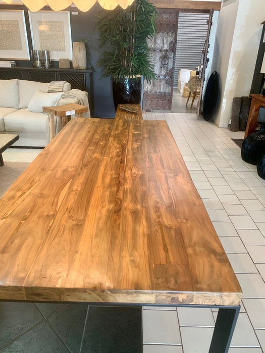 Amzi Teak Table & Benches