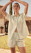 ANITA WHITE MINT STRIPE PJ