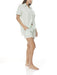 ANITA WHITE MINT STRIPE PJ
